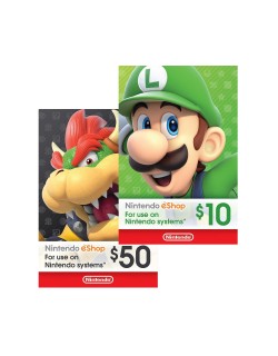 $60 dolares Nintendo eShop Cuenta EEUU