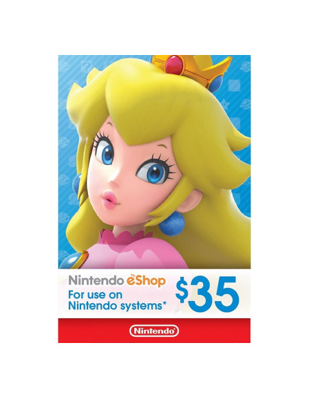 $35 dolares Nintendo eShop Cuenta EEUU