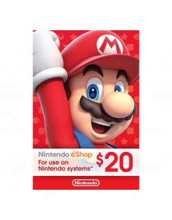 $20 dolares Nintendo eShop Cuenta EEUU