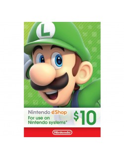 $10 dolares Nintendo eShop Cuenta EEUU