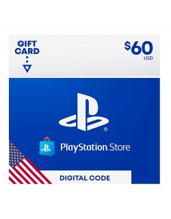 $60 Dolares PlayStation Gift Card Cuenta EEUU