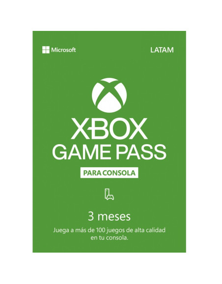 GamePass 3 Meses XBOX CONSOLA Cuenta Chile