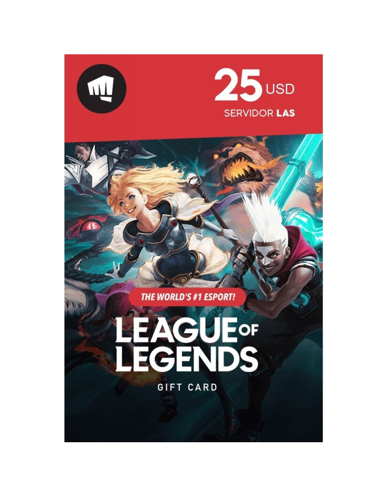  25 Dolares Para Riot Points League Of Legends RP