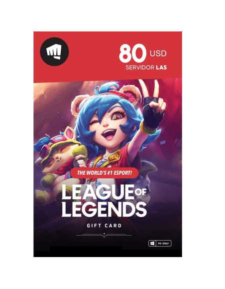 $80 Dolares Para Riot Points League Of Legends RP