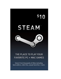 $10 Dolares Steam Gift Card