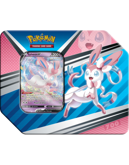 Cartas Pokemon V Heroes Tin Sylveon (Q1 2022)