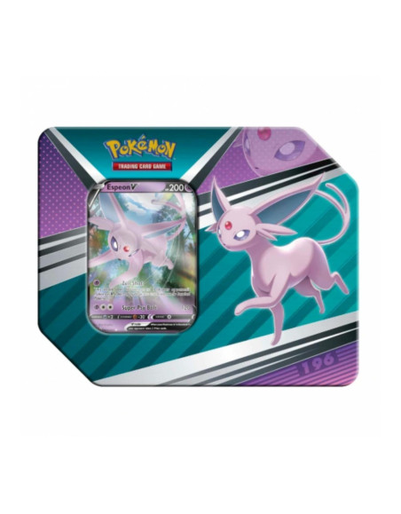 Cartas Pokemon V Heroes Tin Espeon (Q1 2022)