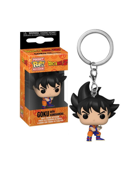 Llavero - Keychain Dragon Ball Z Goku With Kamehameha