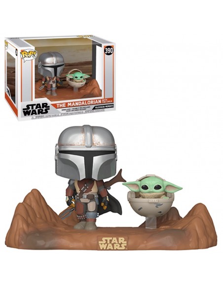 Funko Pop! Star Wars The Madalorian With The Child 390