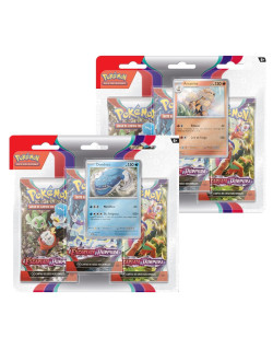 Cartas Pokemon Escarlata y Purpura Blister 3 Sobres Español