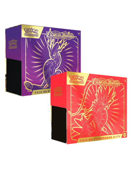 Cartas Pokemon Escarlata Y Purpura Caja De Entrenador Elite
