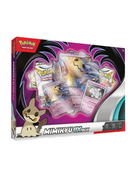 Cartas Pokemon Mimikyu EX Box Inglés