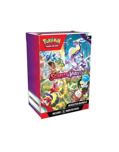 Cartas Pokemon Scarlet & Violet Booster Bundle Display (6 UN) Ingles