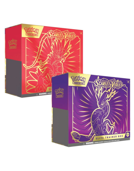 Cartas Pokemon Scarlet & Violet Elite Trainer Box Ingles