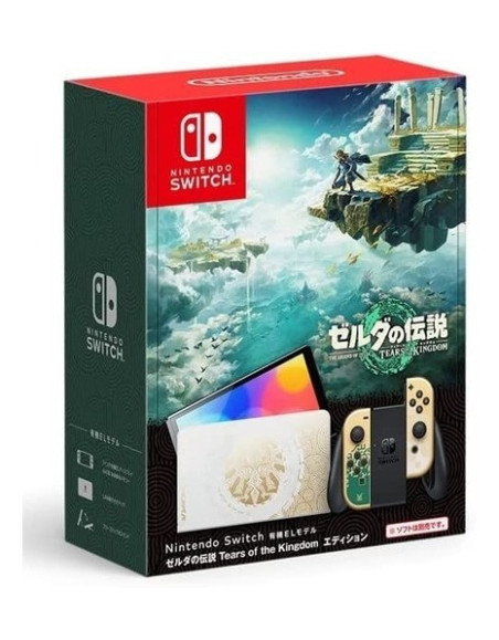 Consola Nintendo Switch OLED Zelda Tears of the Kingdom