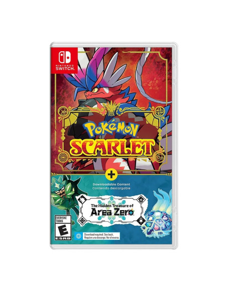 Pokemon Scarlet + The Hidden Treasure of Area Zero Bundle DLC