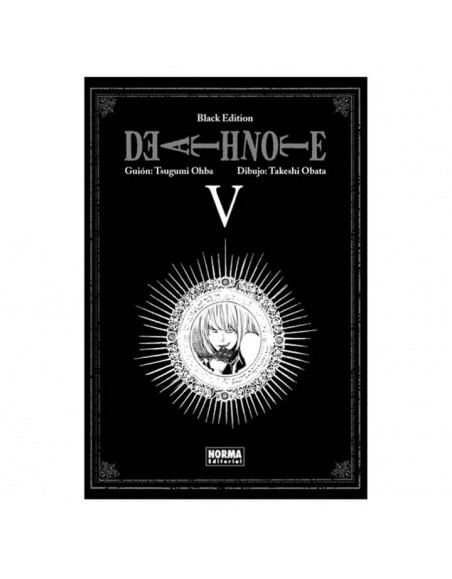 Manga Death Note Black Edition Tomo V - Norma España
