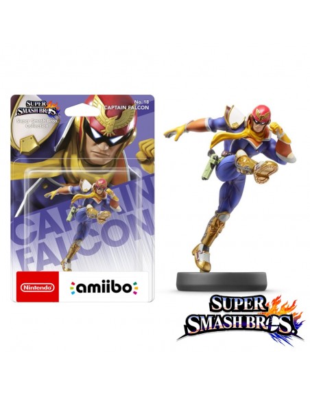 Amiibo Captain Falcon Super Smash Bros Nintendo