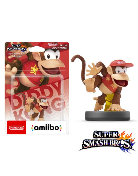 Amiibo Diddy Kong Super Smash Bros Nintendo