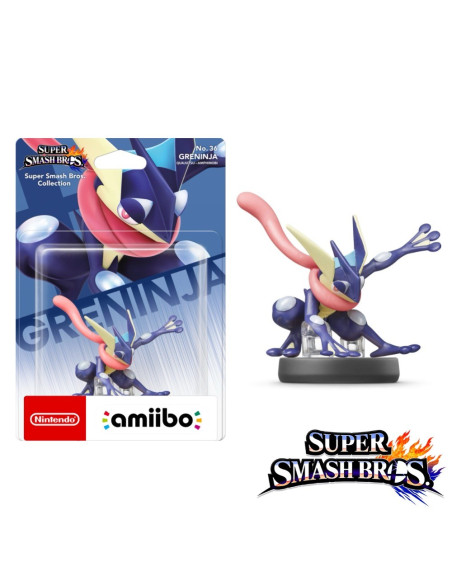 Amiibo Greninja Super Smash Bros Nintendo