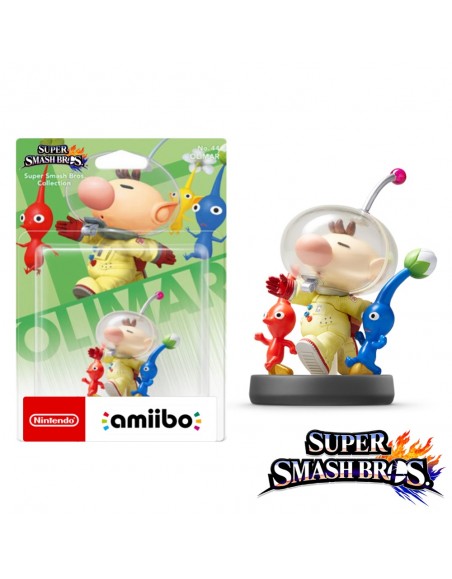 Amiibo Olimar Pikmin Super Smash Bros Nintendo