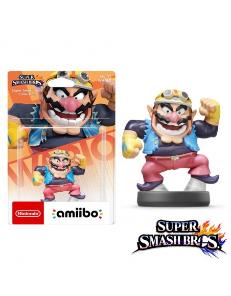Amiibo Wario Super Smash Bros Nintendo