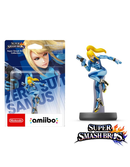 Amiibo Zero Suit Samus Super Smash Bros Nintendo