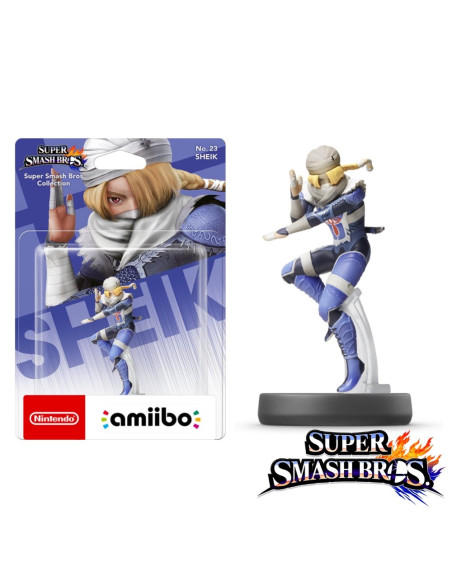 Amiibo Sheik Super Smash Bros Nintendo