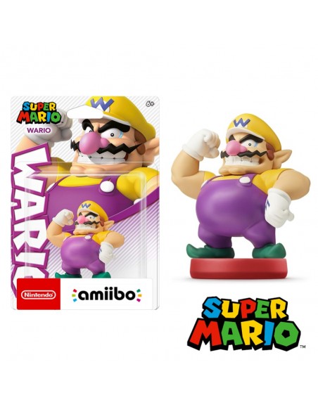 Amiibo Wario Super Mario Nintendo