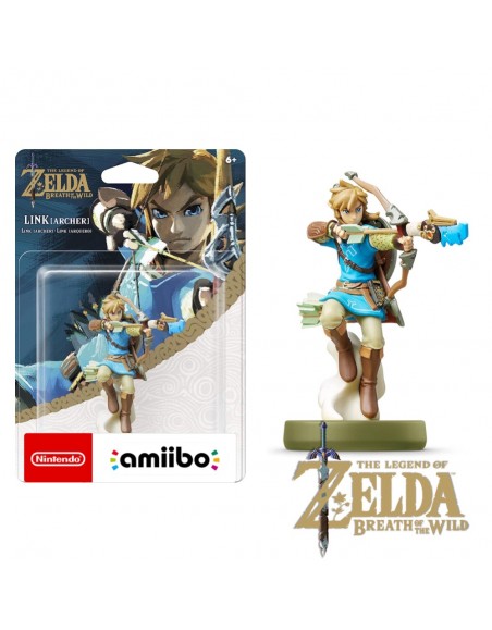Amiibo Link Arquero Zelda Breath Of The Wild Nintendo