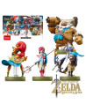 Amiibo Urbosa, Revali, Mipha, Daruk, The Legend of Zelda, Breath Of The Wild (BOTW) - Nintendo