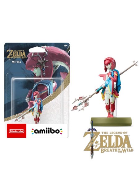 Amiibo Mipha Zelda Breath Of The Wild Nintendo