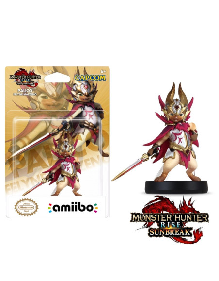 Amiibo Palico Monster Hunter Rise Sunbreak Nintendo