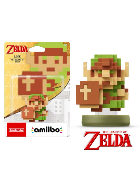 Amiibo Link 8 bits (Retro) The Legend Of Zelda Nintendo