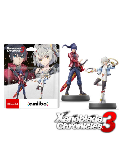 Amiibo Noah y Mio Xenoblade Chronicles 3 Nintendo