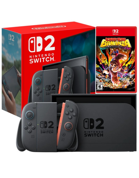 Consola Bundle Nintendo Switch 2 + Donkey Kong Bananza SW2