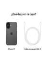 Iphone 17 256 GB Negro (Solo compatible con Esim)