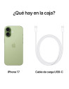 Iphone 17 256 GB Verde (Solo compatible con Esim)
