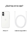 Iphone 17 256 GB Blanco (Solo compatible con Esim)