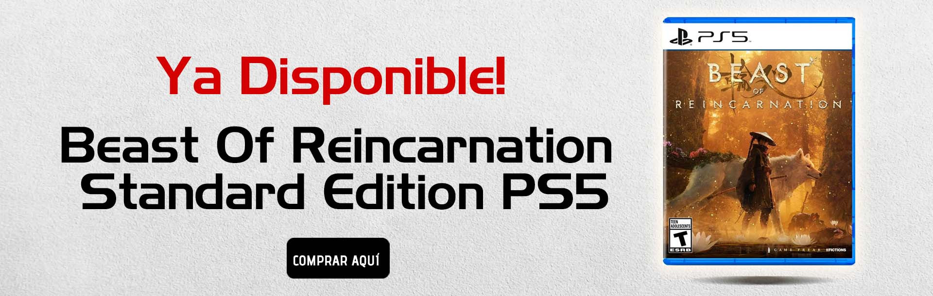 Beast Of Reincarnation Standard Edition PS5